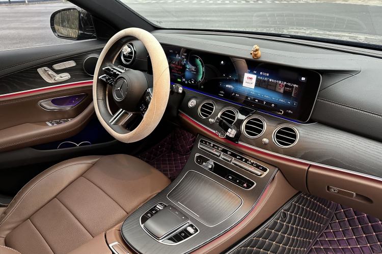 Used Mercedes-Benz E-Class New Energy 2023 E 350 e L Plug-in Hybrid Sports Sedan
