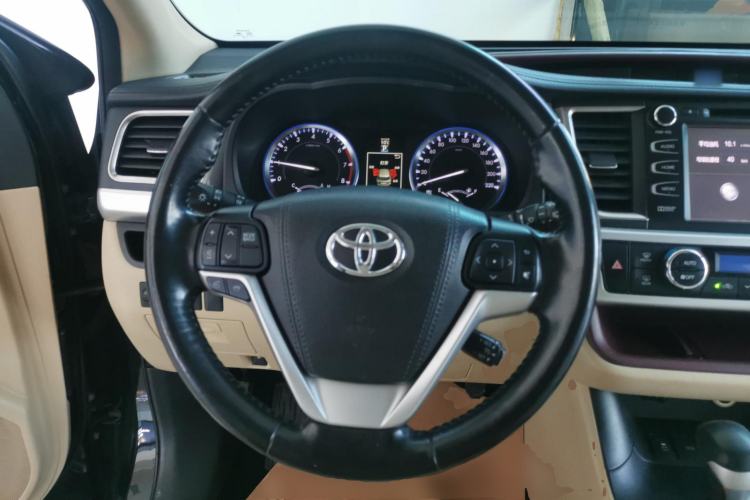Used Toyota Highlander 2015 2.0T Four-Wheel Drive Luxury Navigation Version with 7 Seats
