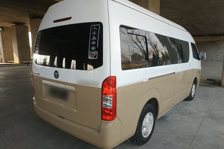 Used Foton Scenic G9 2021 2.4L Gasoline Commercial Version Long Wheelbase High Roof 9-Seater with Clear Window 4K22D4M