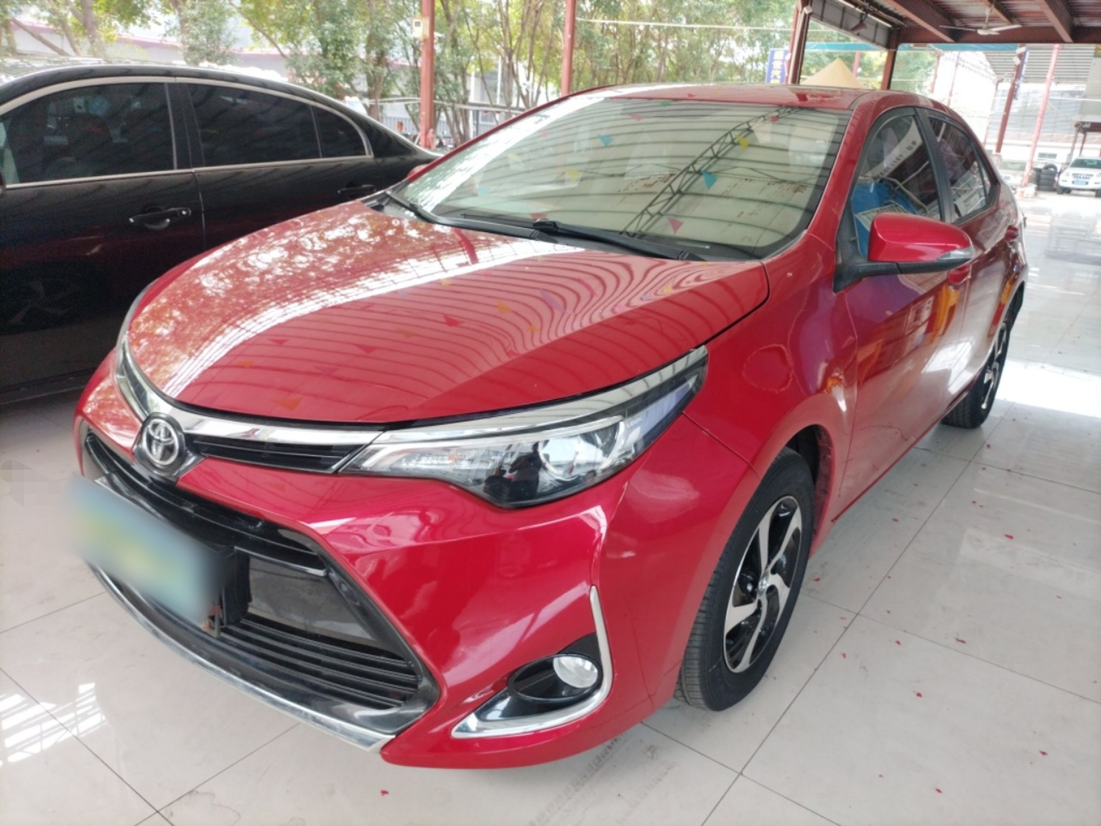 تحت مقدمة السيارة