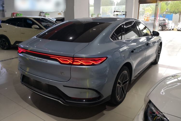 Used BYD Han 2023 EV Champion Edition 605KM Front-Drive Premium Model
