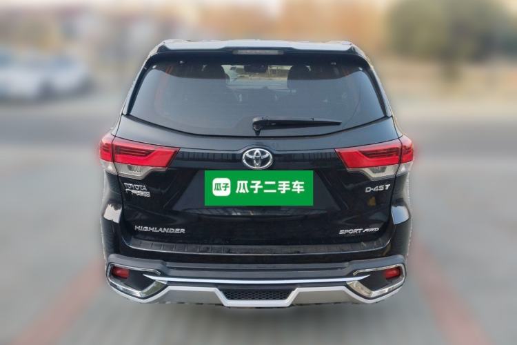 Used Toyota Highlander 2018 2.0T Four-Wheel Drive Prestige Version 7 Seats China V Emission Standard
