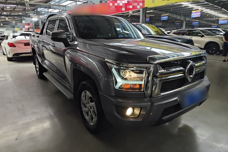 Used Great Wall King Kong Poer 2023 2.0T Automatic Diesel Two-Wheel-Drive Elite Version Flatbed GW4D20M
