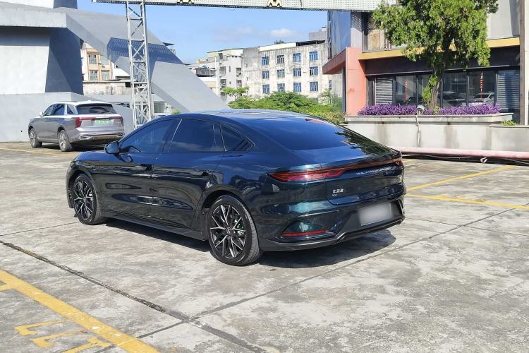 Used BYD Han 2022 EV 610 km All-Wheel-Drive Qianshan Cui Limited Edition
