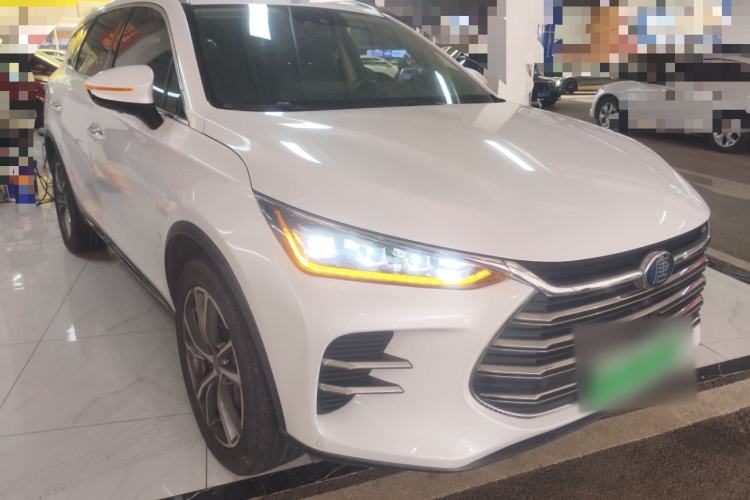 Used BYD Tang New Energy 2019 DM 2.0T All-Wheel Drive Connected Leading Model 7 Seats China VI Standard