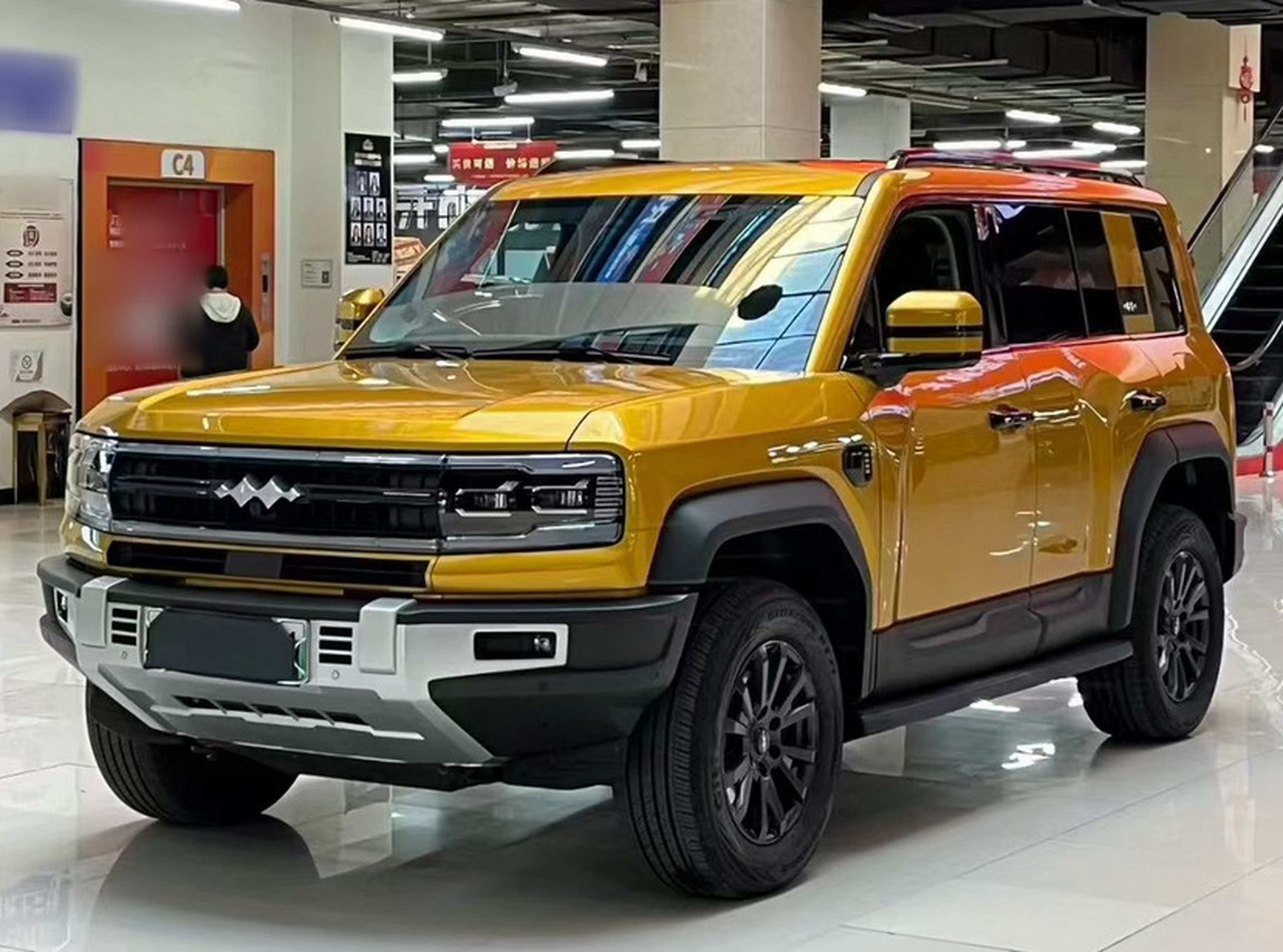 تحت مقدمة السيارة