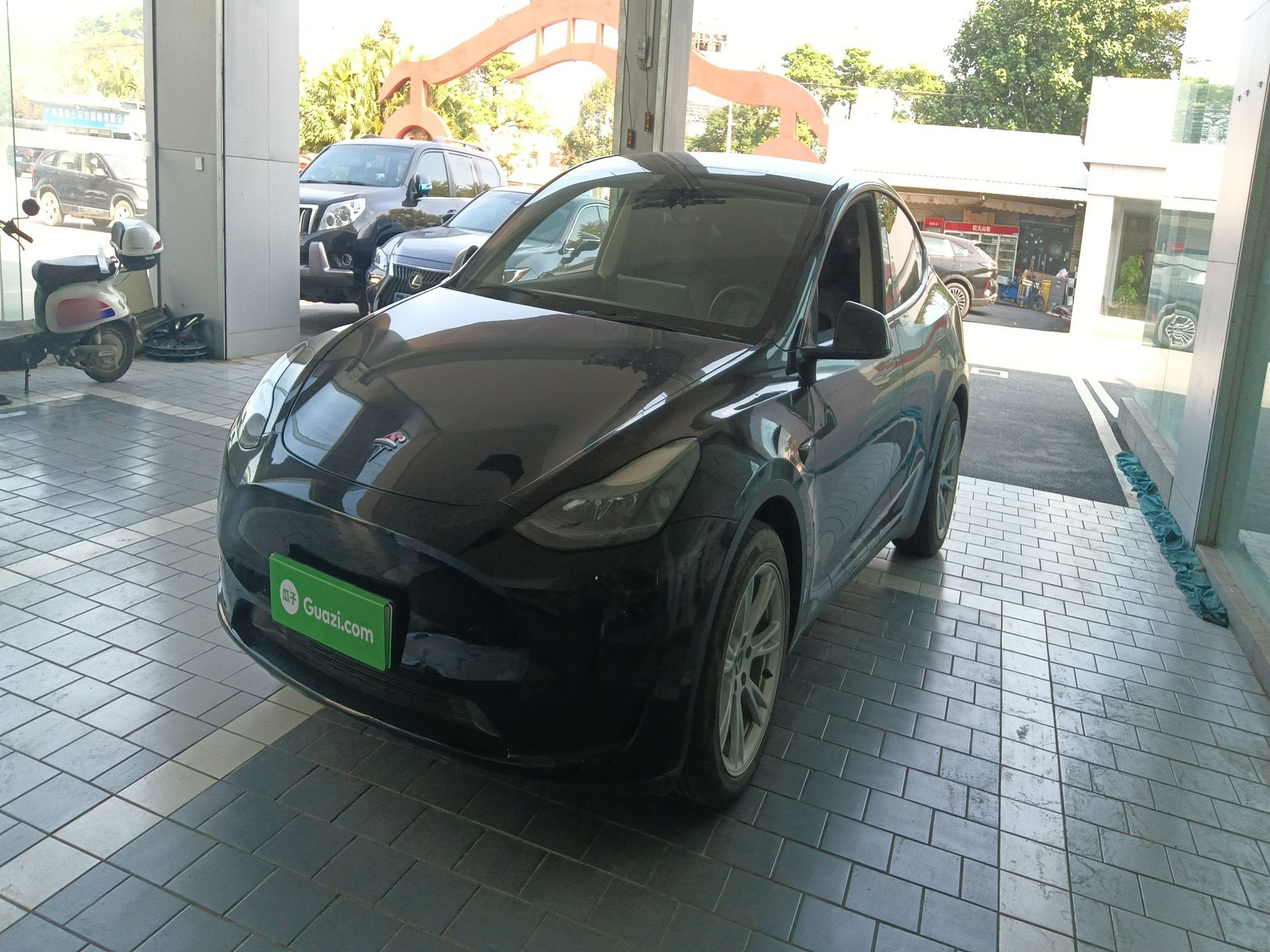 تحت مقدمة السيارة