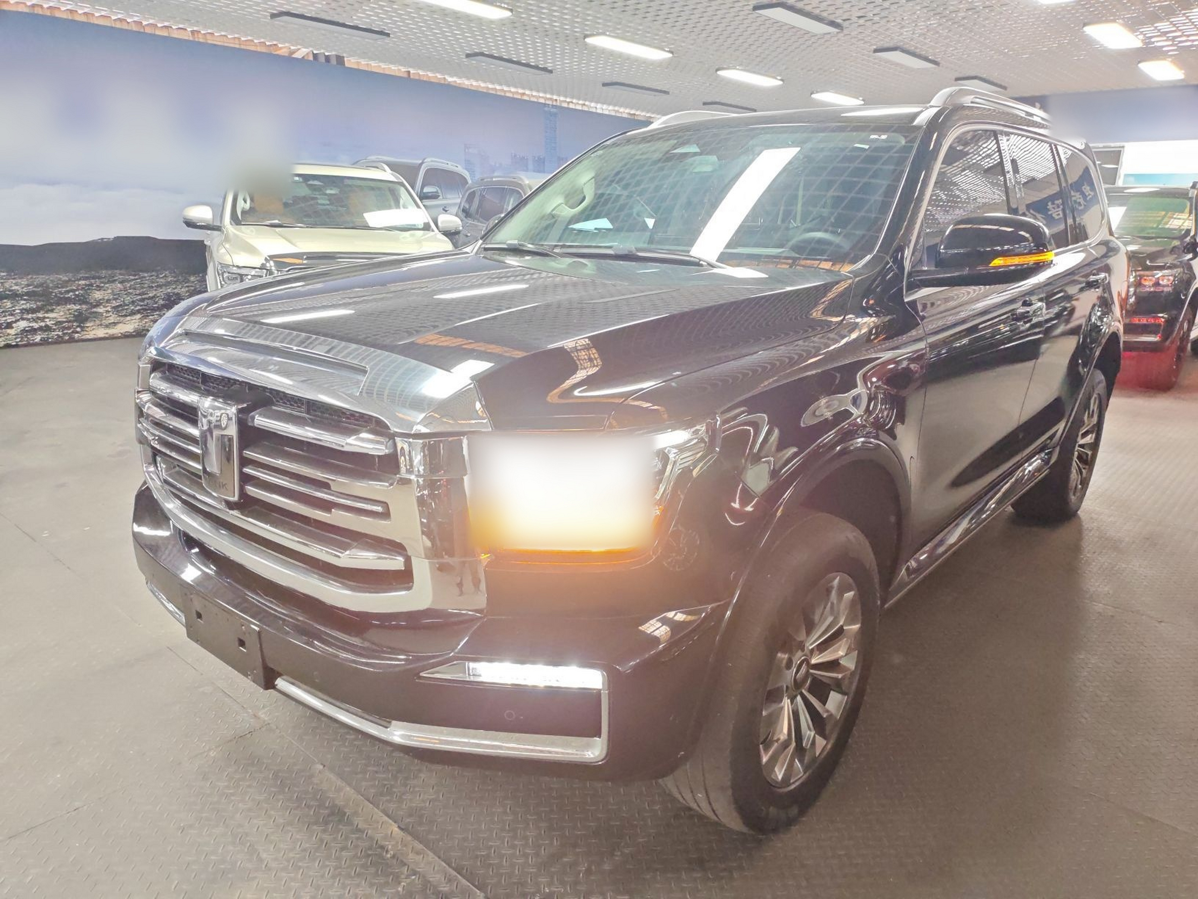 تحت مقدمة السيارة