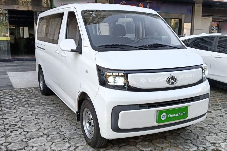 Used Chana Ruixing EM60 2025 Passenger Version Comfort Edition 6 Seats 300 km Range Side-Hinged Doors
