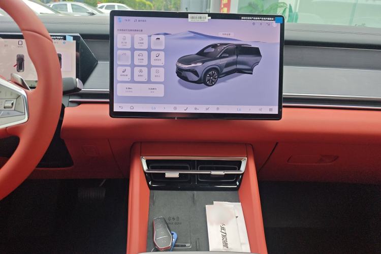 Used BYD Tang L 2025 EV 600KM All-Wheel-Drive LiDAR Flagship Model