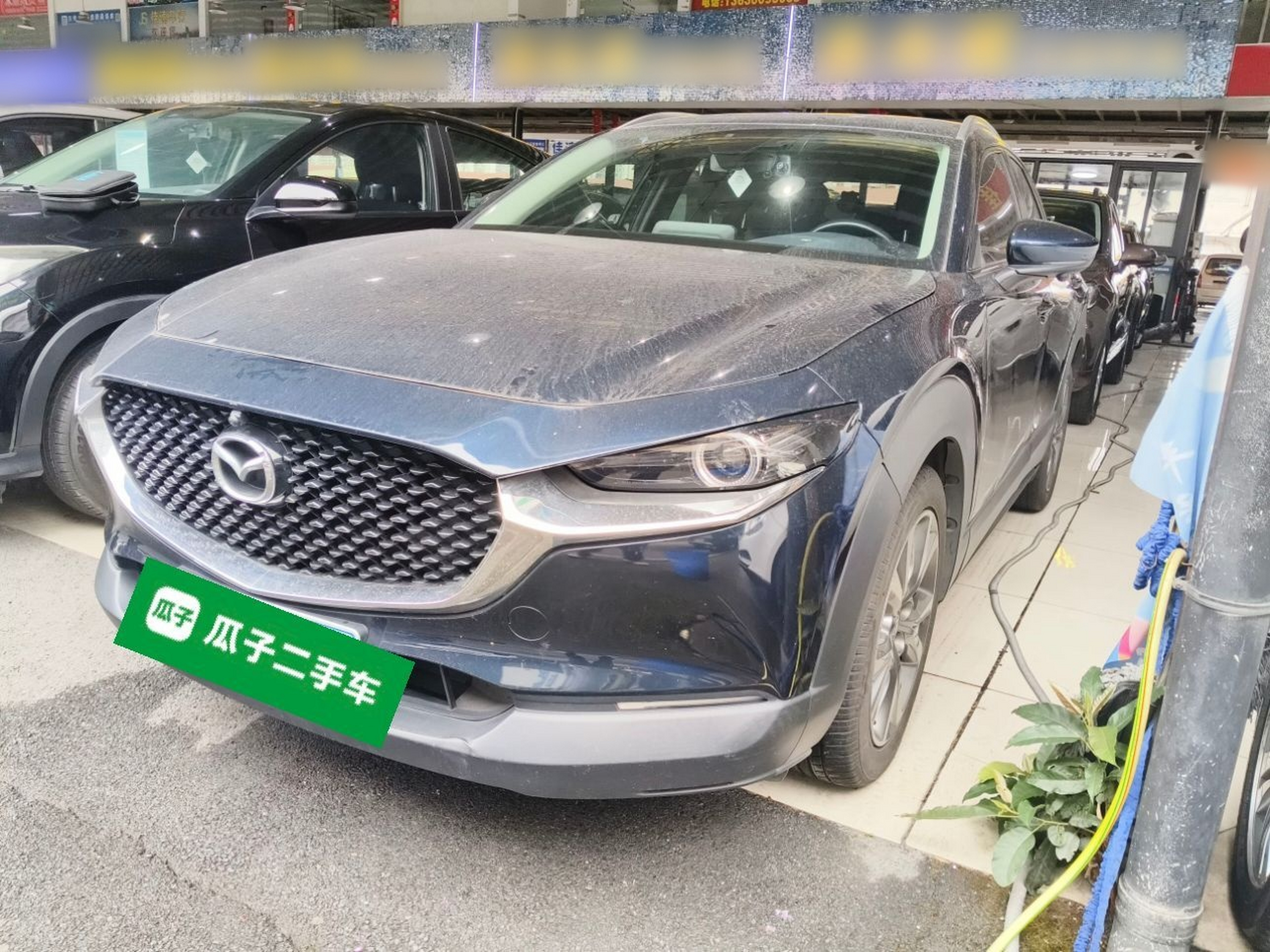 تحت مقدمة السيارة