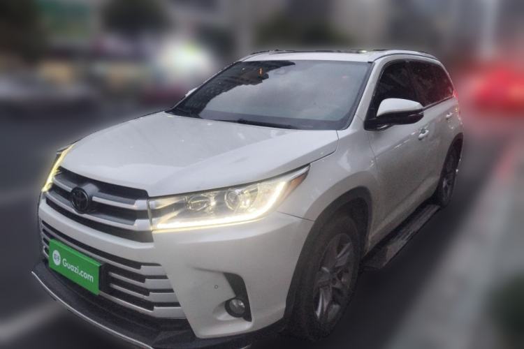 Used Toyota Highlander 2018 2.0T Four-Wheel Drive Luxury Version 7 Seats China VI Standard