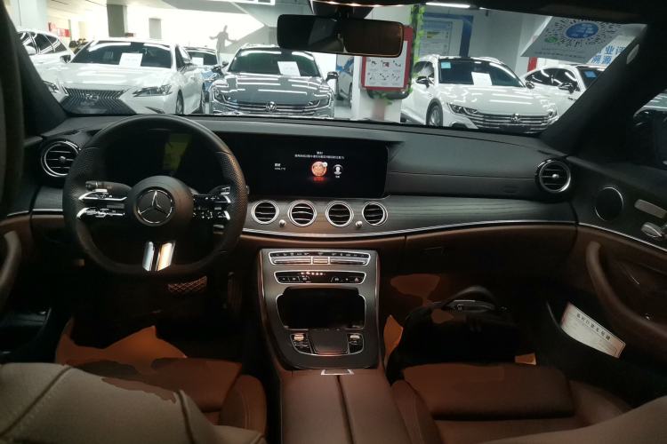 Used Mercedes-Benz E-Class New Energy 2022 Second Facelift E 350 e L Plug-in Hybrid Sports Sedan