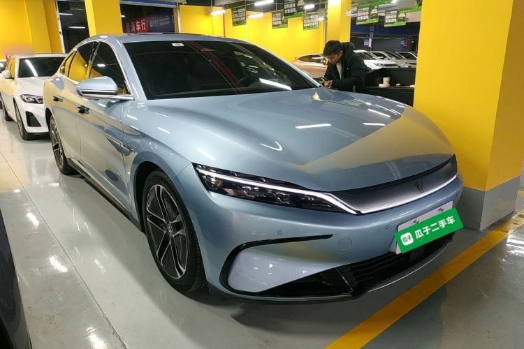 Used BYD Han 2023 EV Champion Edition 605KM Front-Drive Premium Model
