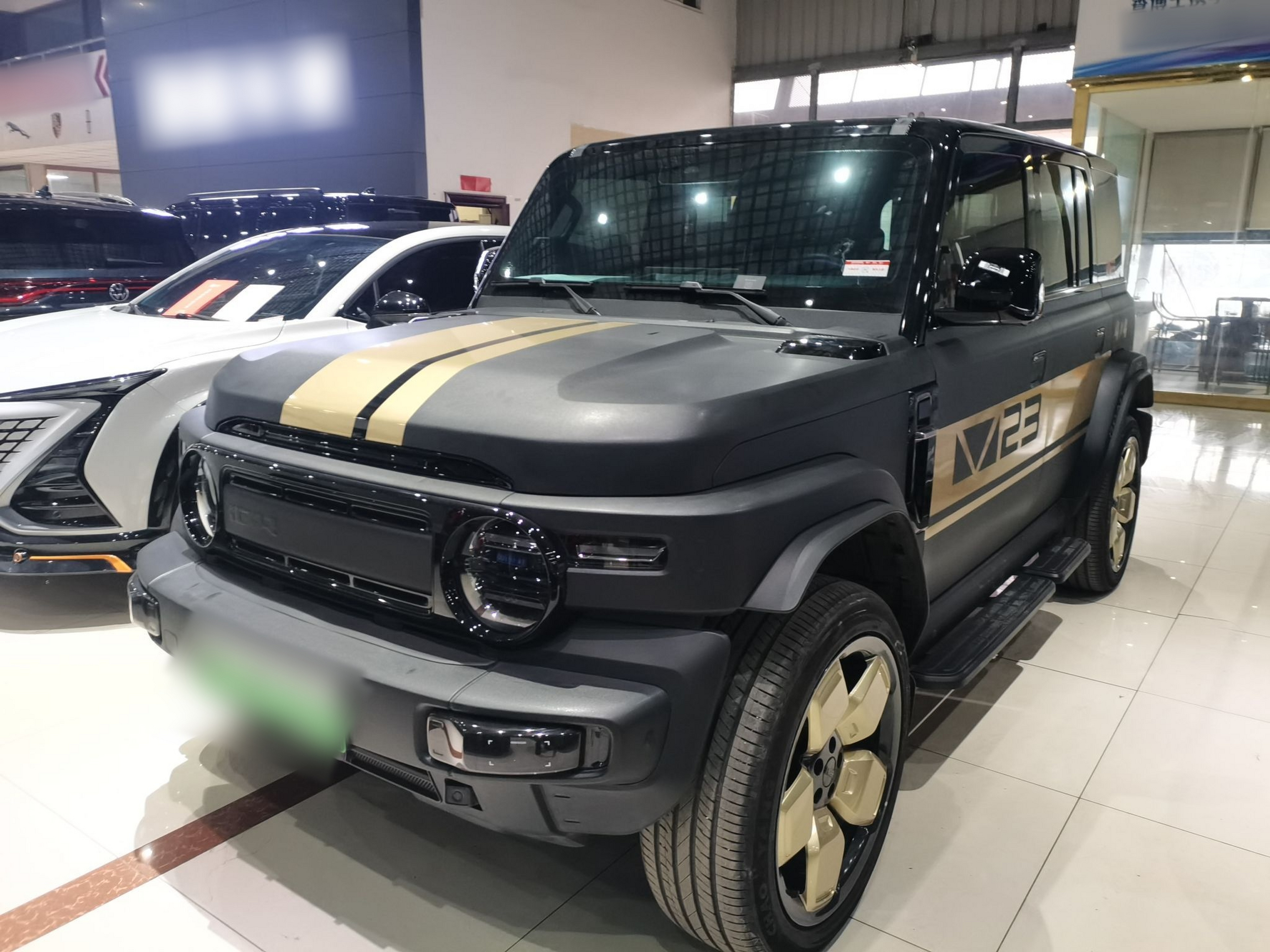 تحت مقدمة السيارة