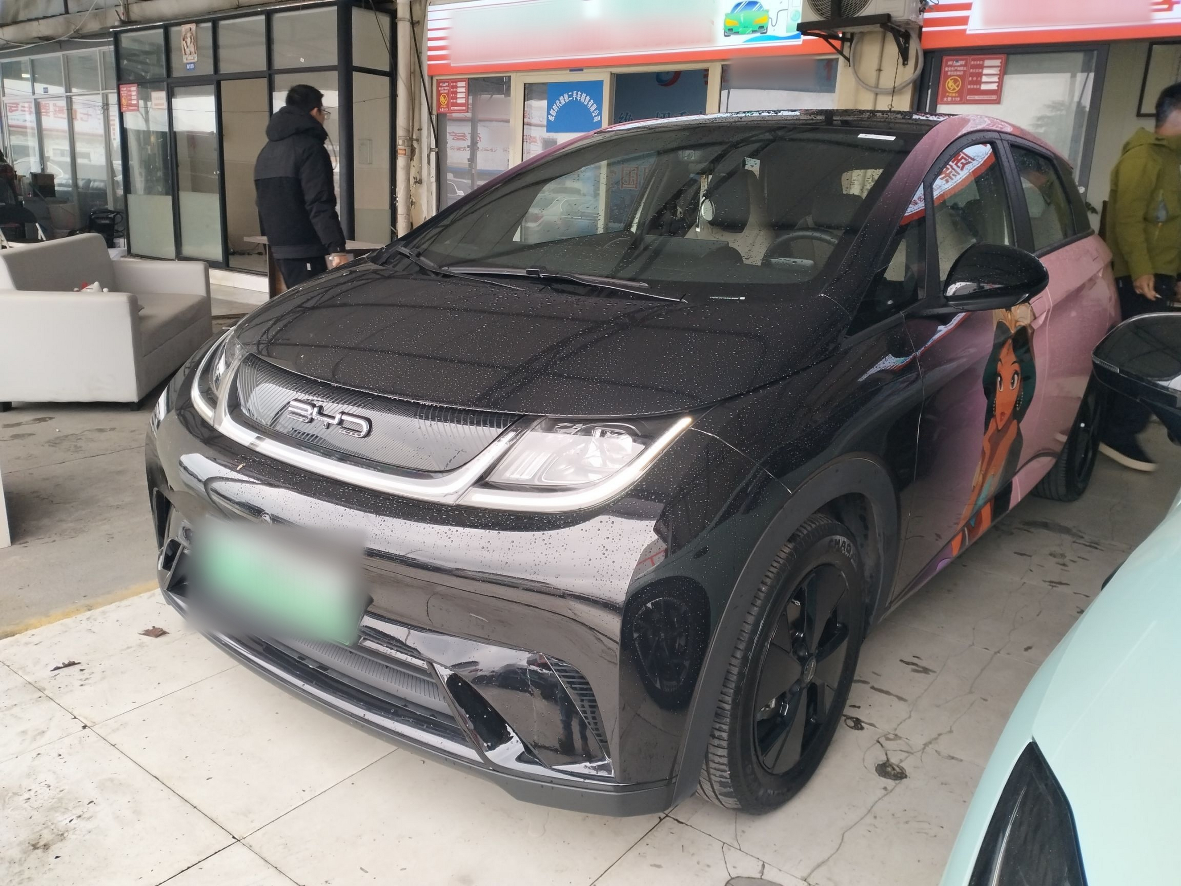 تحت مقدمة السيارة