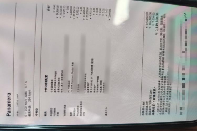 Used Porsche Panamera 2019 Panamera 2.9T
