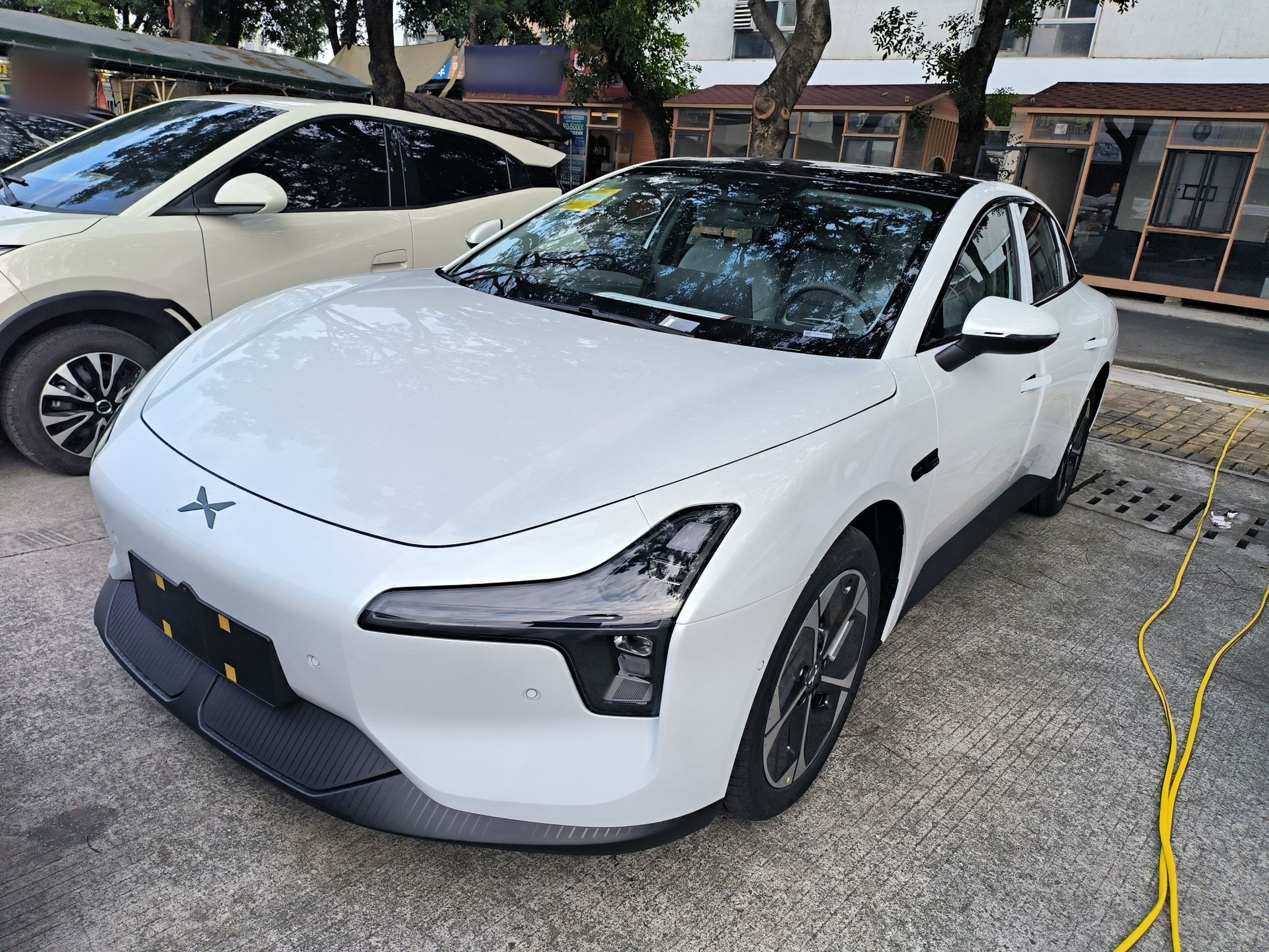 تحت مقدمة السيارة