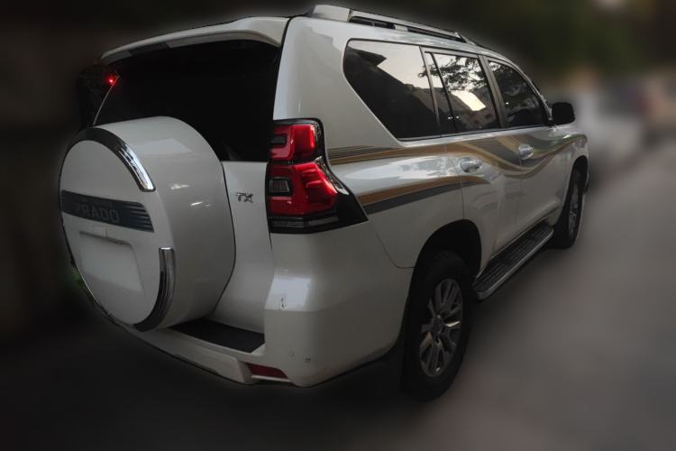 Used Toyota Prado 2018 3.5L Automatic TX-L with Rear-Mounted Spare Tire
