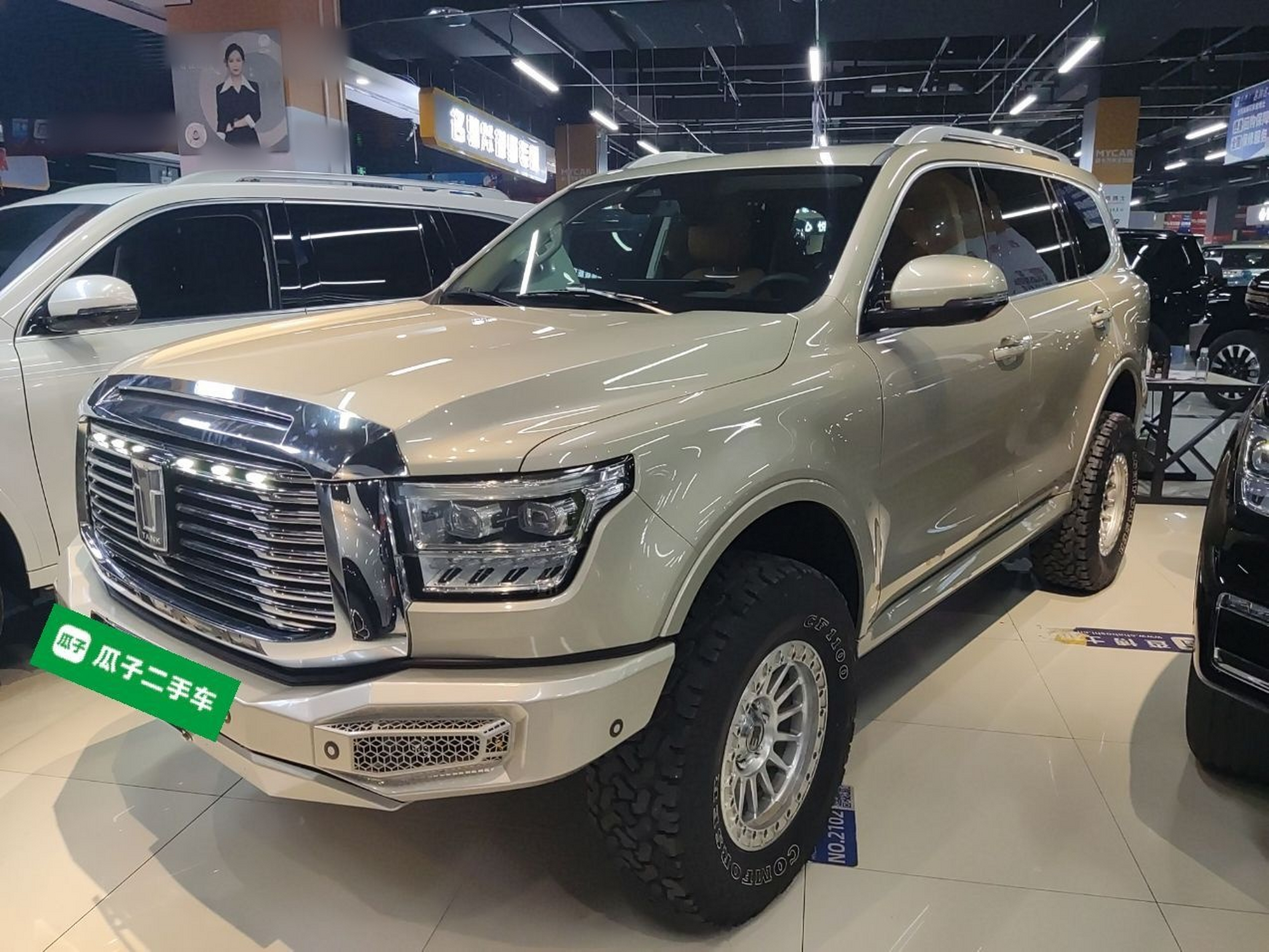 تحت مقدمة السيارة