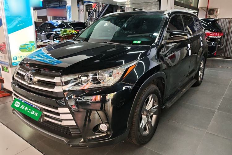 Used Toyota Highlander 2018 2.0T Four-Wheel Drive Luxury Version 7 Seats China VI Standard
