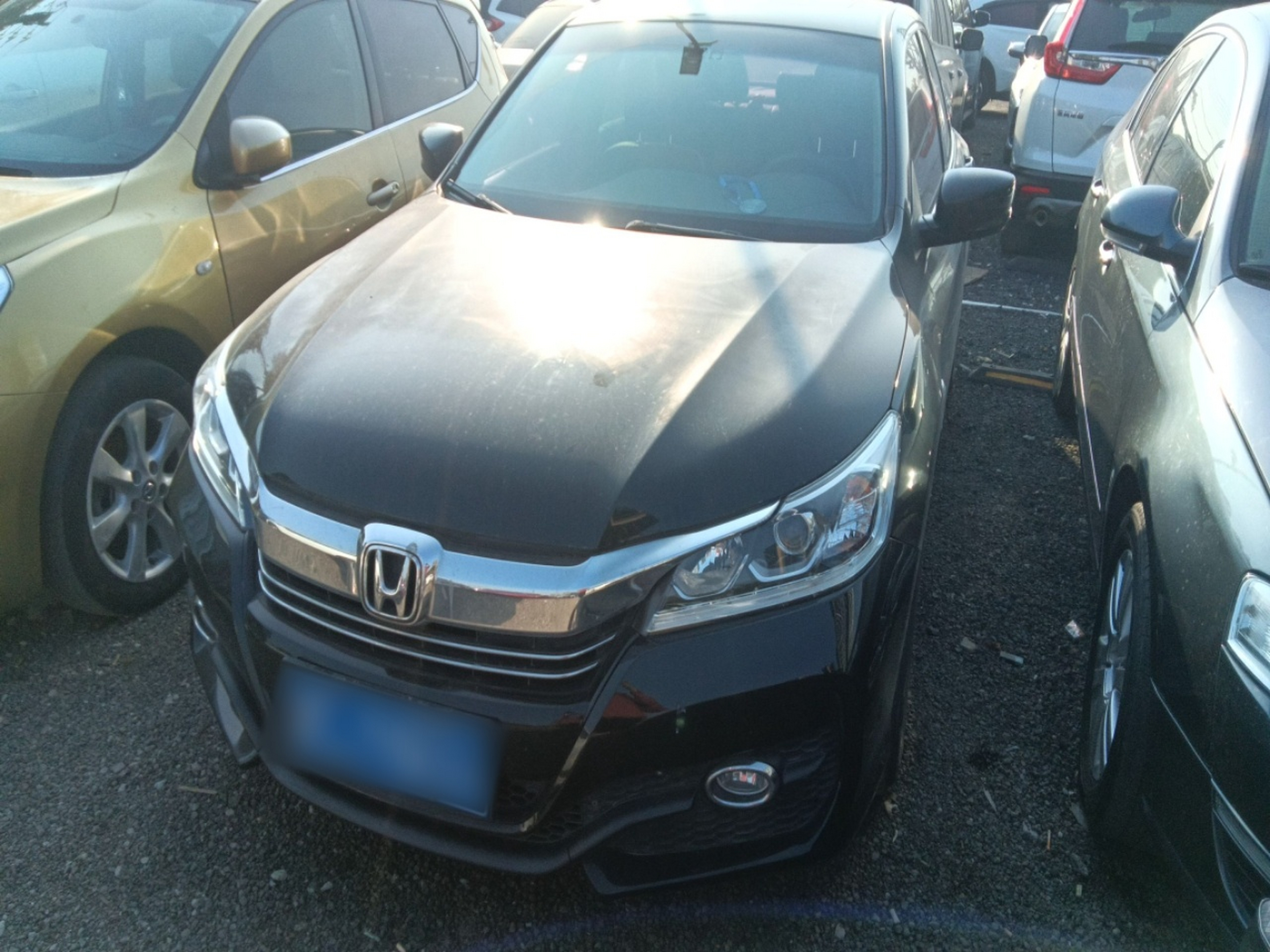 تحت مقدمة السيارة