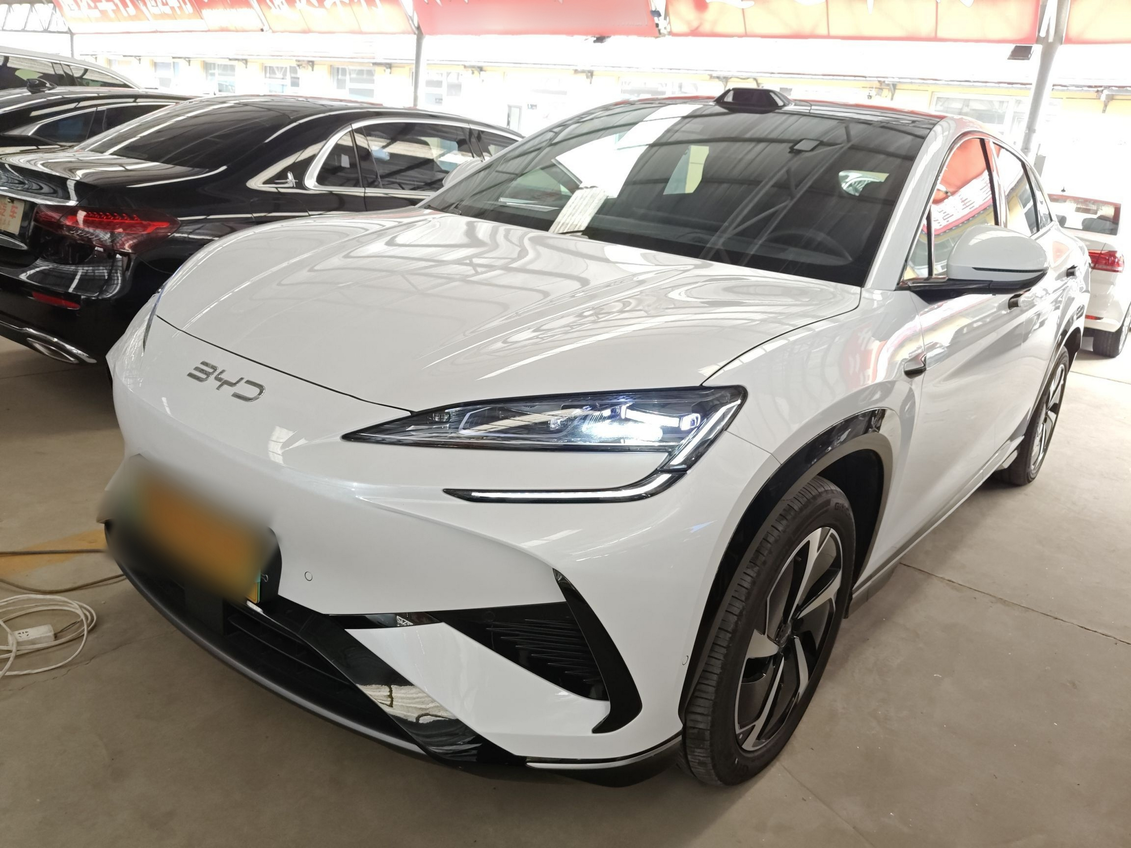 تحت مقدمة السيارة