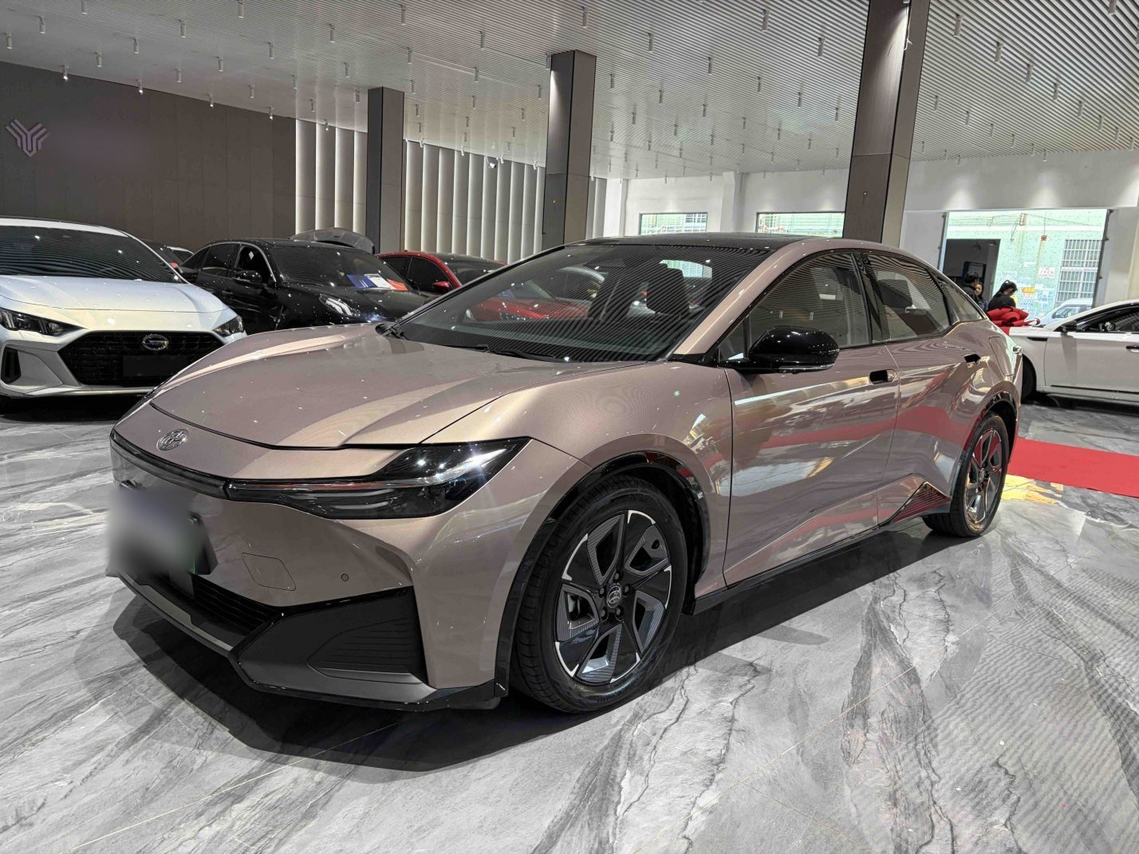 تحت مقدمة السيارة