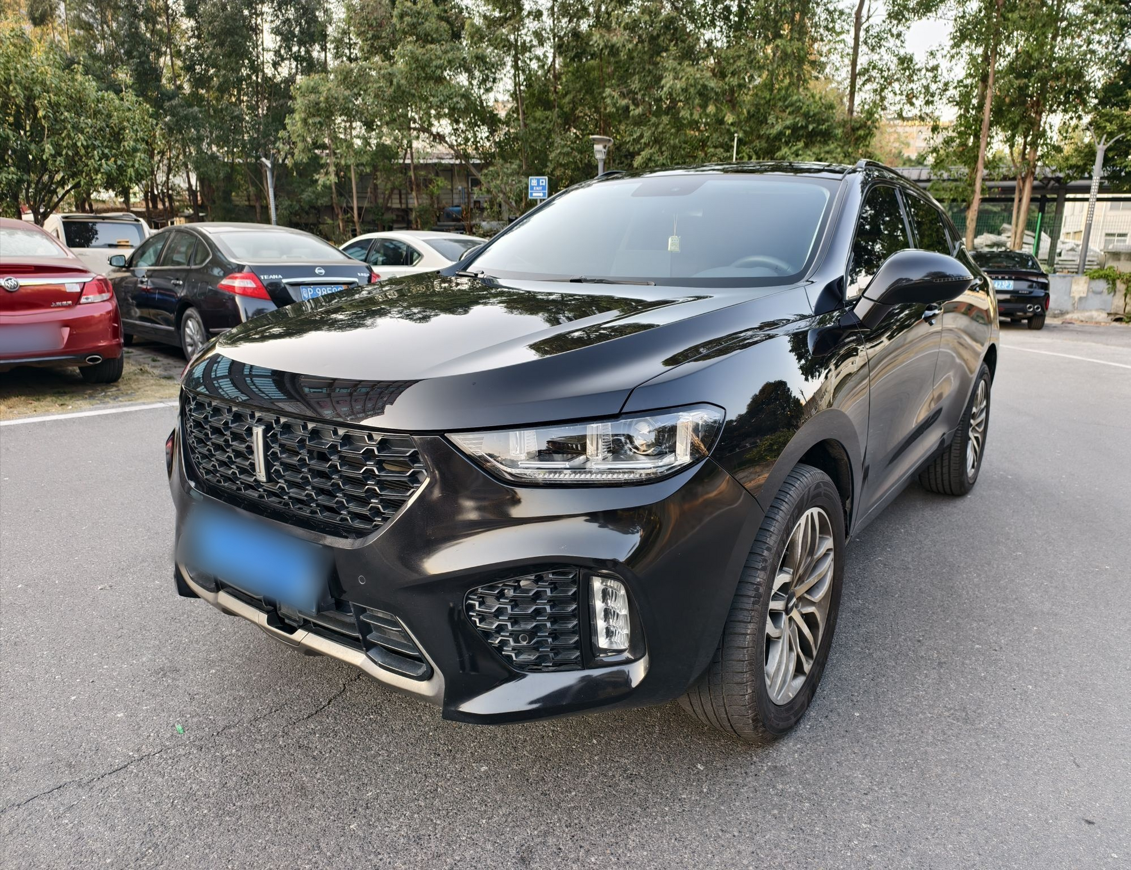 تحت مقدمة السيارة