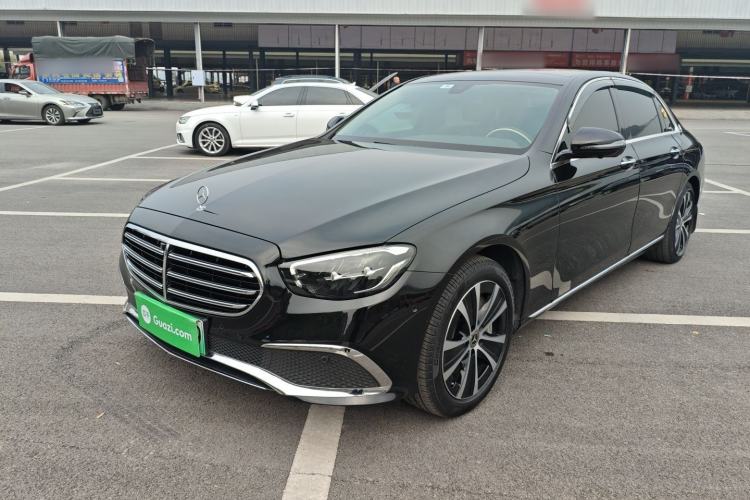 Used Mercedes-Benz E-Class New Energy 2023 E 350 e L Plug-in Hybrid Sports Sedan
