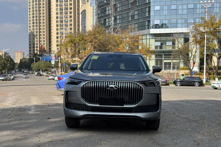 Used Chery Tiggo 9 C-DM 2025 1.5T 106KM Enjoy Edition 7 Seats Lithium Iron Phosphate
