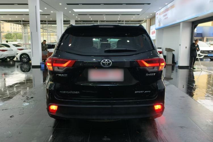Used Toyota Highlander 2018 2.0T Four-Wheel Drive Luxury Version 7 Seats China VI Standard
