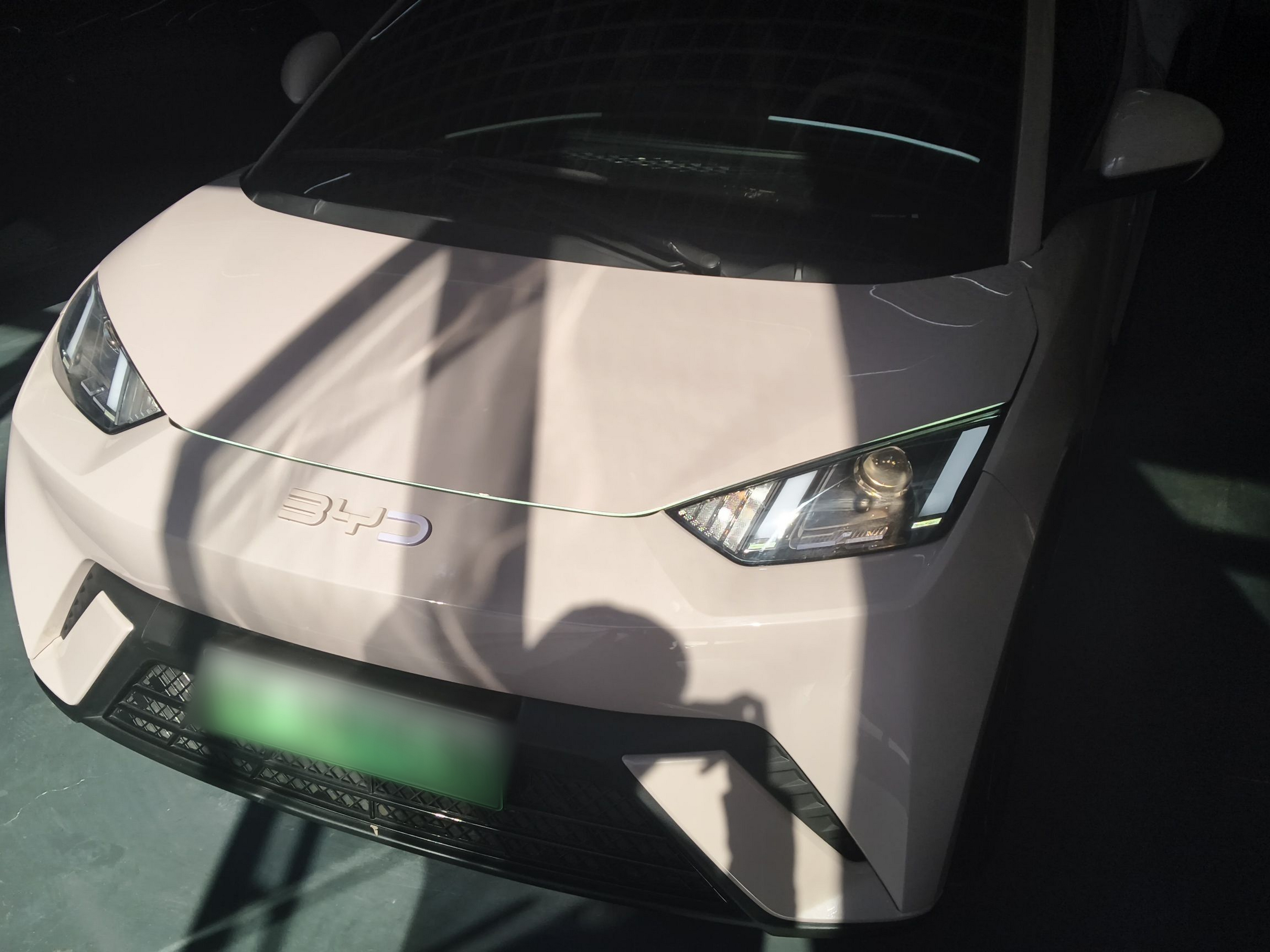 تحت مقدمة السيارة