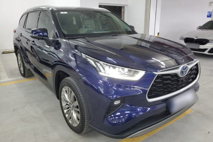 Used Toyota Highlander 2022 Dual-Engine 2.5L Four-Wheel Drive Prestige Version 7 Seats