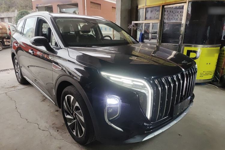 Used Hongqi HS7 PHEV 2024 2.0T PHEV Four-Wheel Drive Flagship Edition 6 Seats
