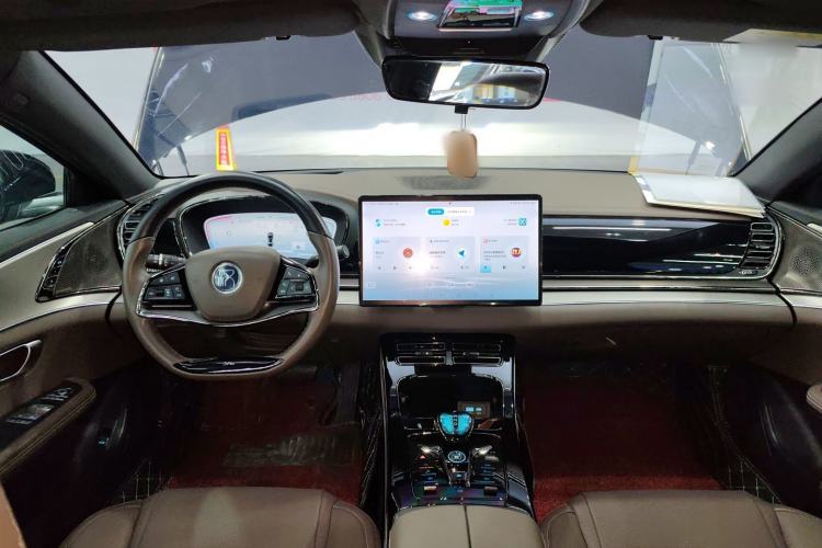 Used BYD Han 2022 EV Genesis Edition 715KM Front-Wheel-Drive Prestige Model
