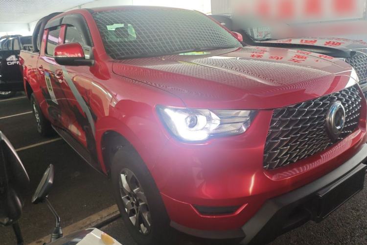 Used Great Wall Poer 2021 2.0T Commercial Version Automatic Diesel 4x4 Elite Long-Box GW4D20M