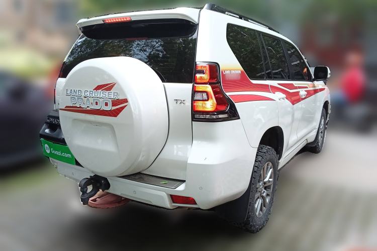 Used Toyota Prado 2018 3.5L Automatic TX-L with Rear-Mounted Spare Tire
