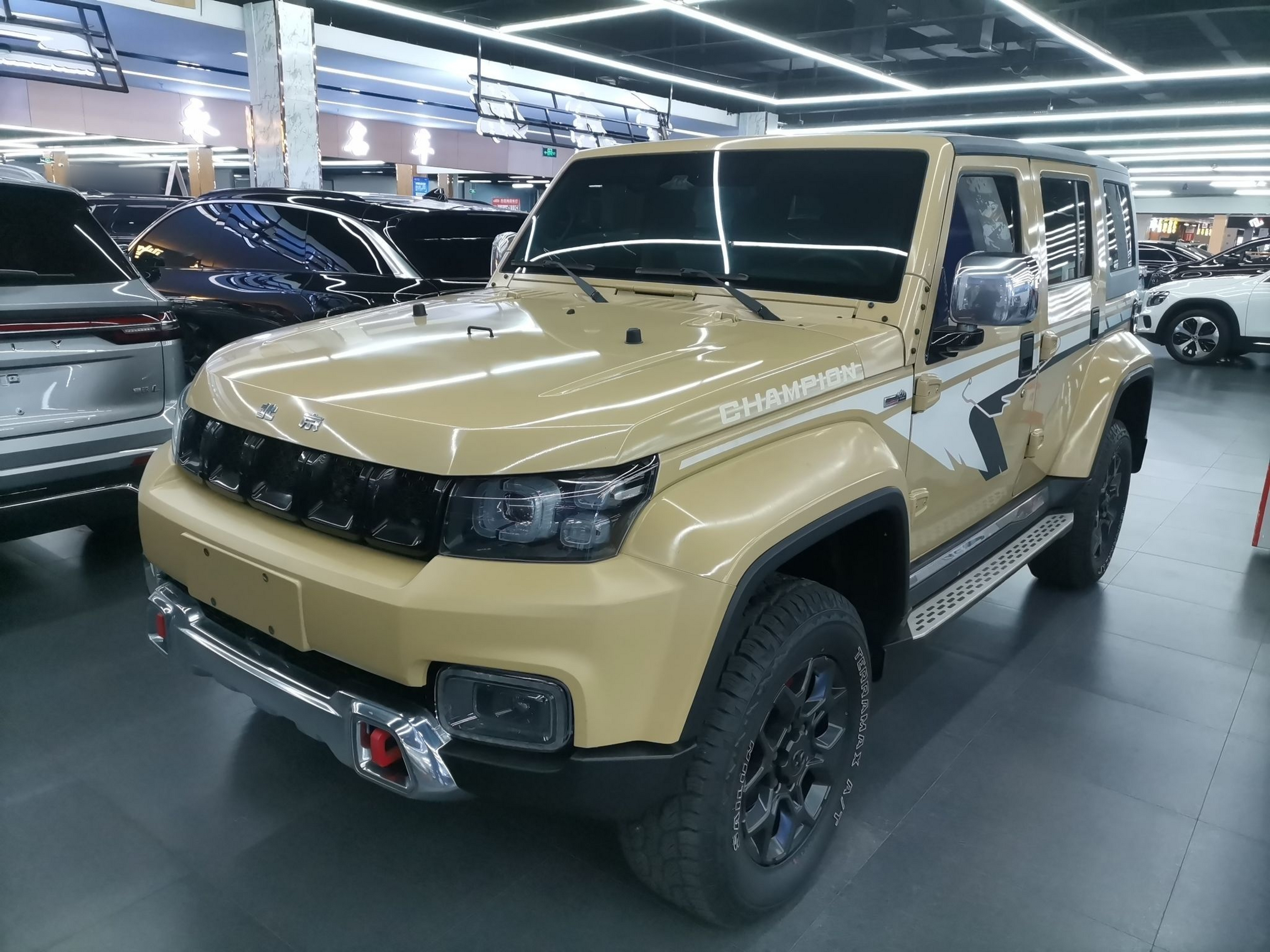 تحت مقدمة السيارة