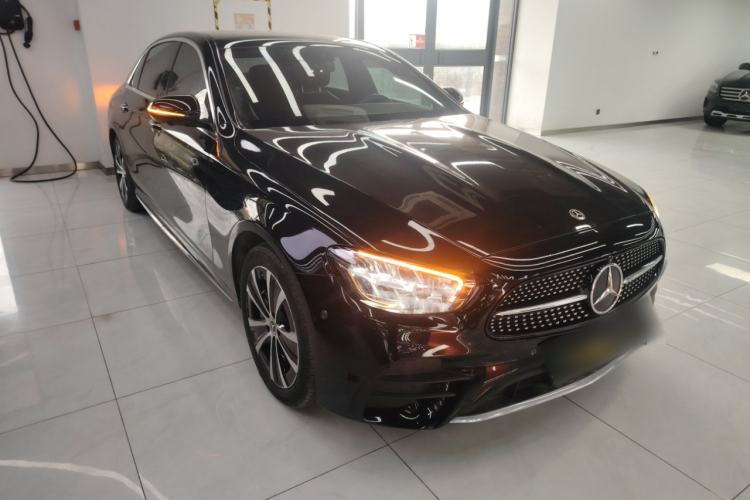 Used Mercedes-Benz E-Class New Energy 2022 E 350 e L Plug-in Hybrid Sports Sedan