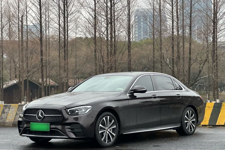 Used Mercedes-Benz E-Class New Energy 2023 E 350 e L Plug-in Hybrid Sports Sedan