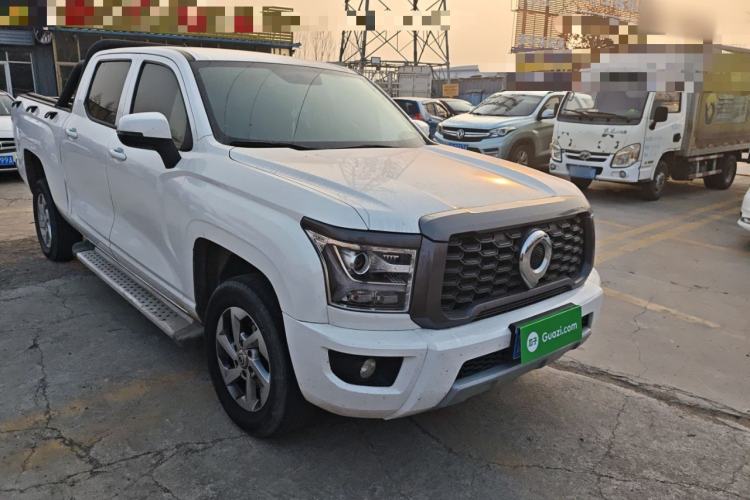 Used Great Wall King Kong Poer 2023 2.0T Manual Diesel Two-Wheel Drive Entrepreneurial Version with Long Flat Bed GW4D20M
