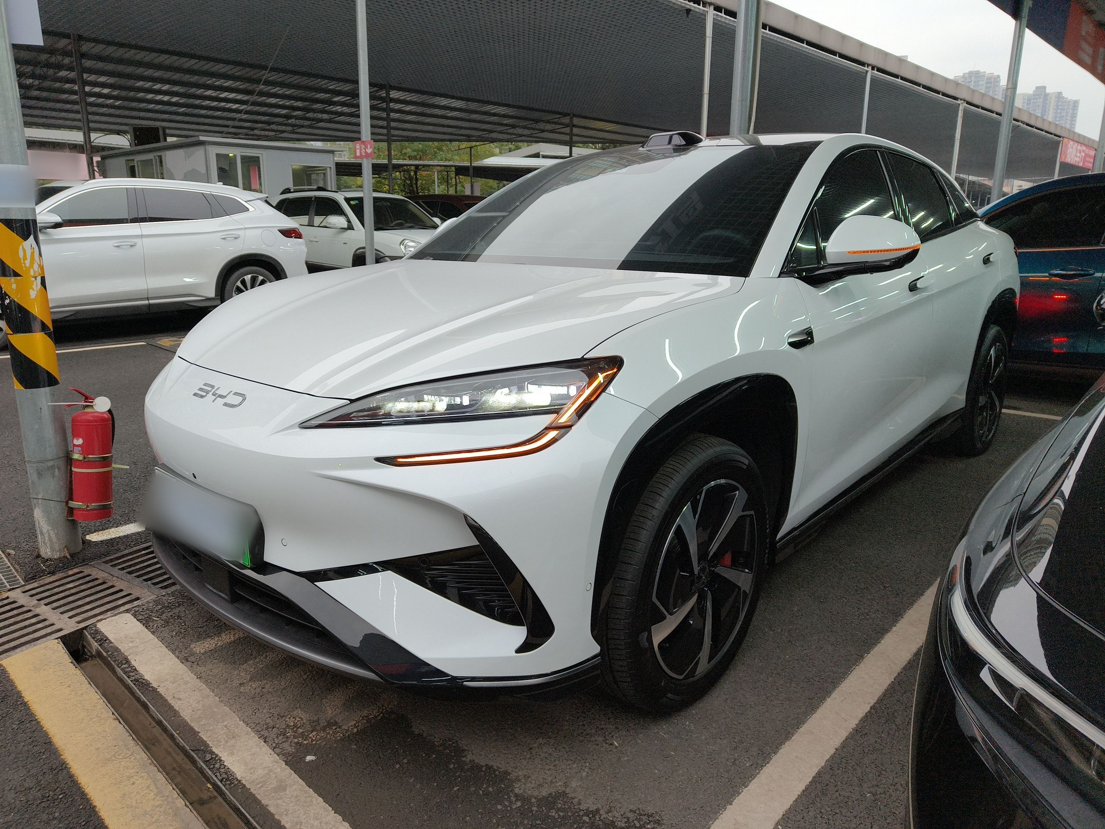 تحت مقدمة السيارة