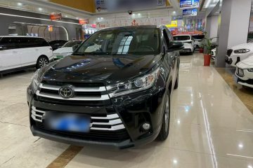 Used Toyota Highlander 2018 2.0T Four-Wheel Drive Luxury Version 7 Seats China VI Standard