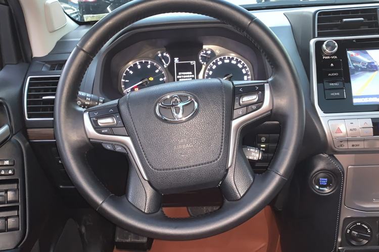 Used Toyota Prado 2018 3.5L Automatic TX-L with Rear-Mounted Spare Tire
