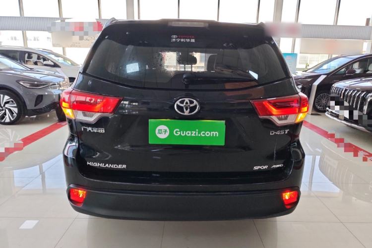 Used Toyota Highlander 2018 2.0T Four-Wheel Drive Prestige Version 7 Seats China VI Standard