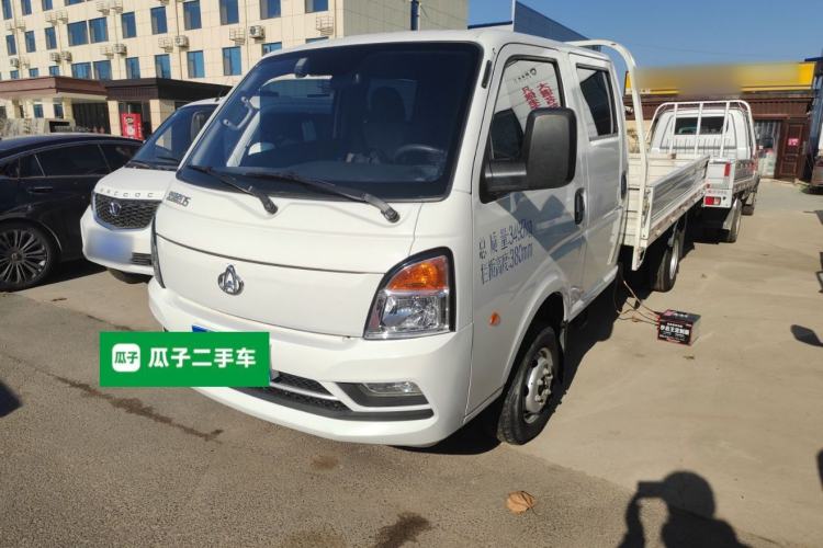 Used Kuayue Kuayue Zhe D5 2021 1.6L Standard Edition Double-Cab Flatbed with Dual Rear Wheels 3050mm Cargo Bed DAM16KL