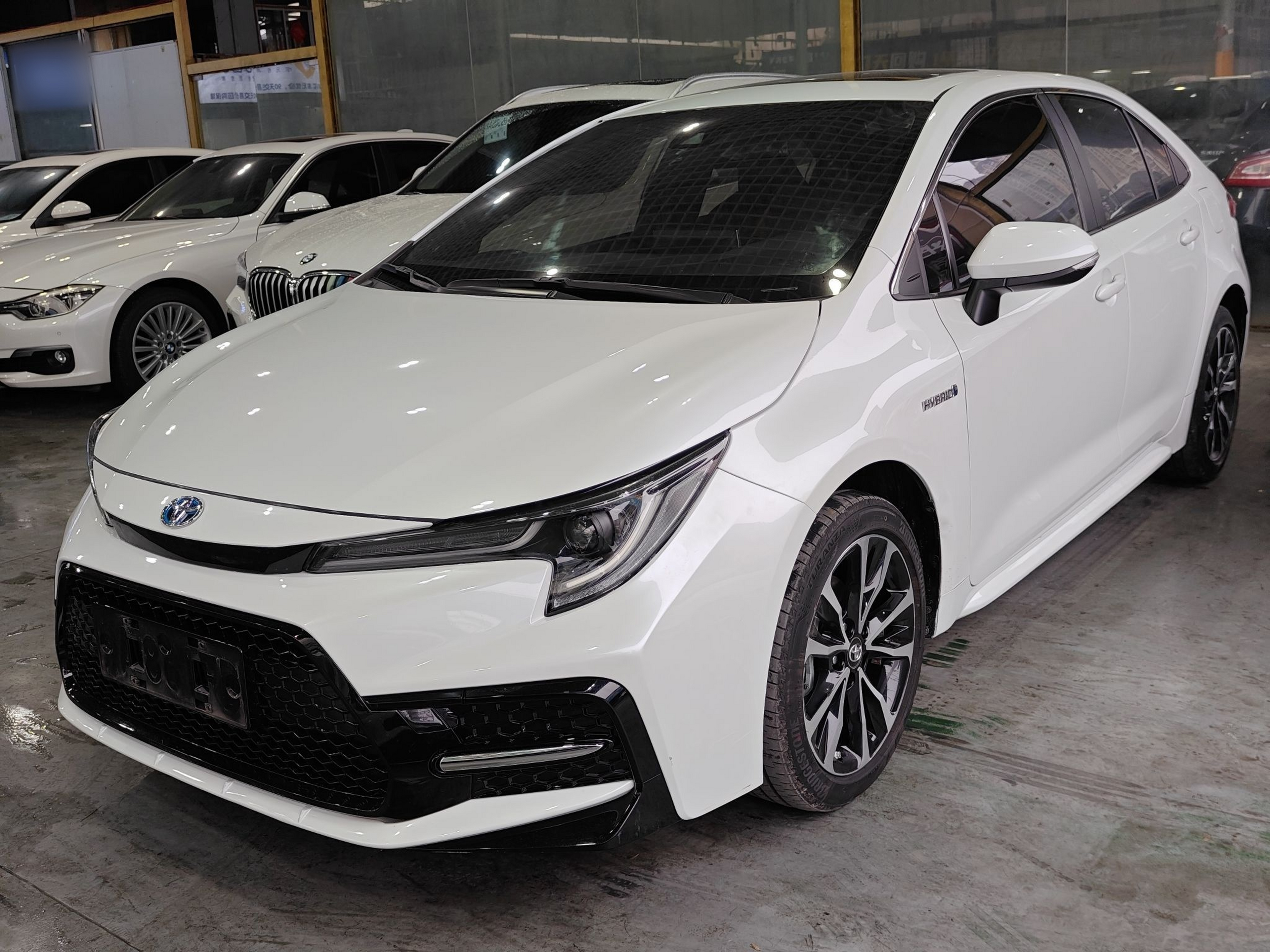 تحت مقدمة السيارة