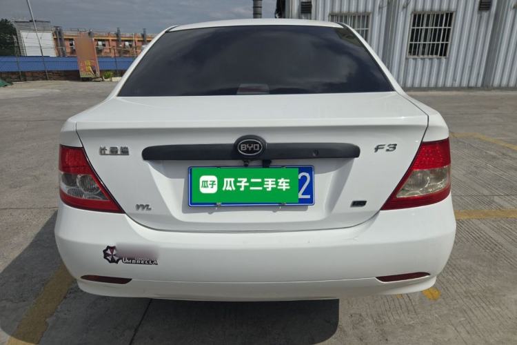 Used BYD F3 2012 Energy-Saving Edition 1.5L Manual Comfort Model
