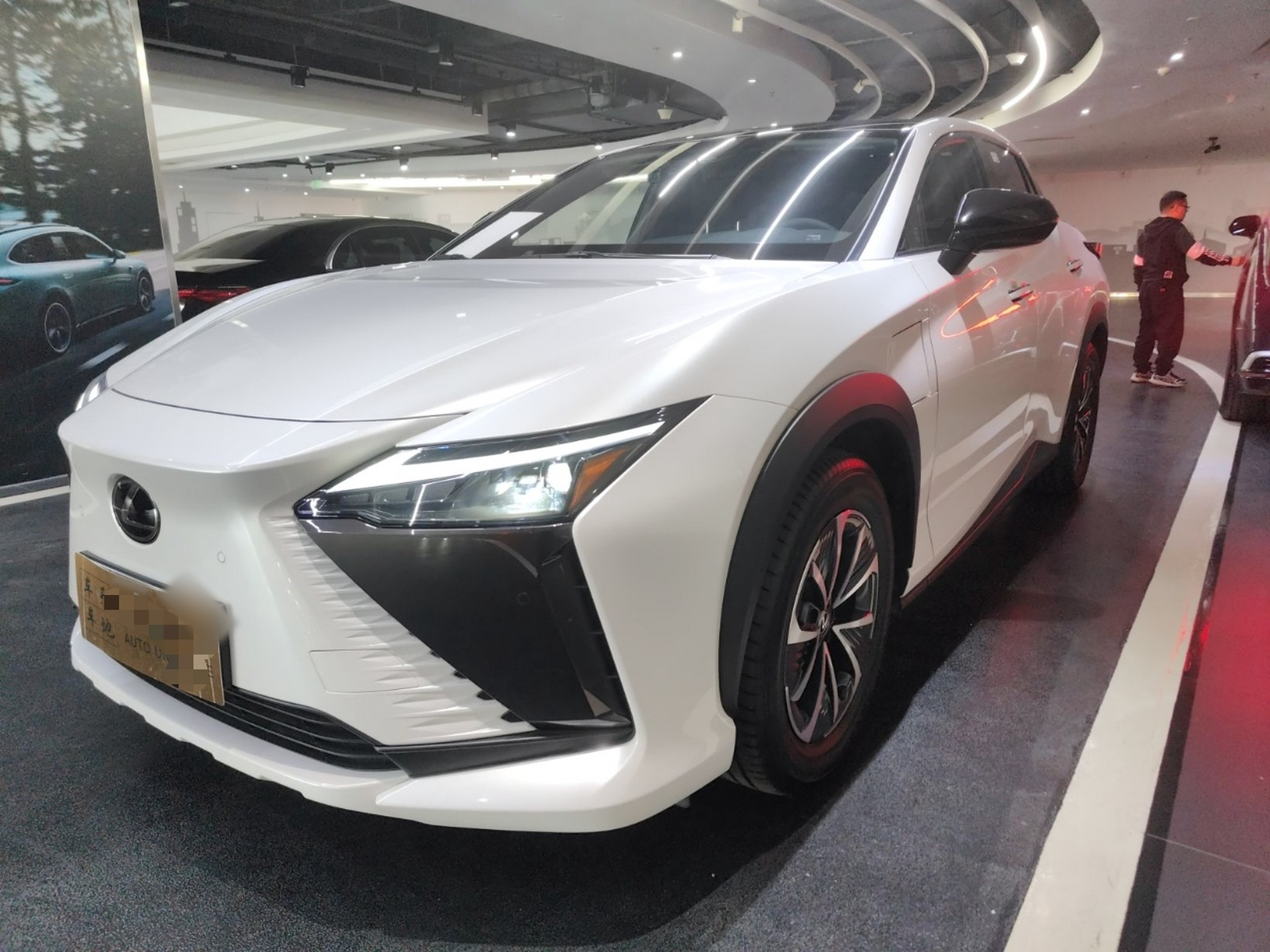 تحت مقدمة السيارة